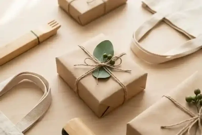 Eco-friendly Gifts 2026 15 best sustainable ideas wrapped in recycled paper with green accents